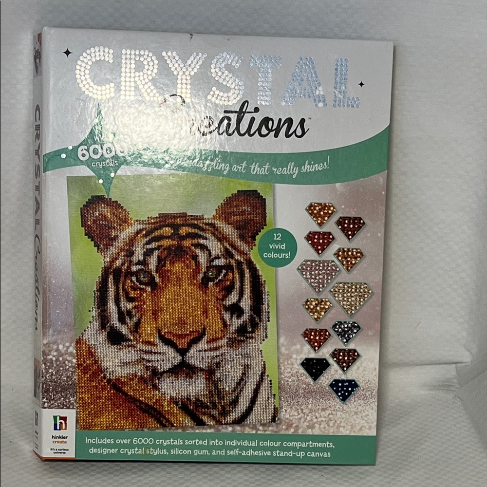 Crystal Creations Tiger Art Kit